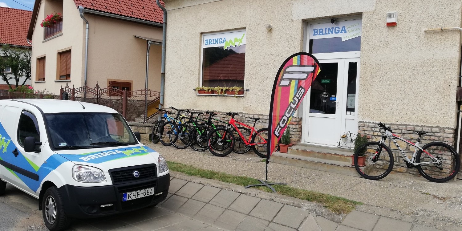 Bringamax furgon és üzlet kívülről